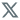 X logo